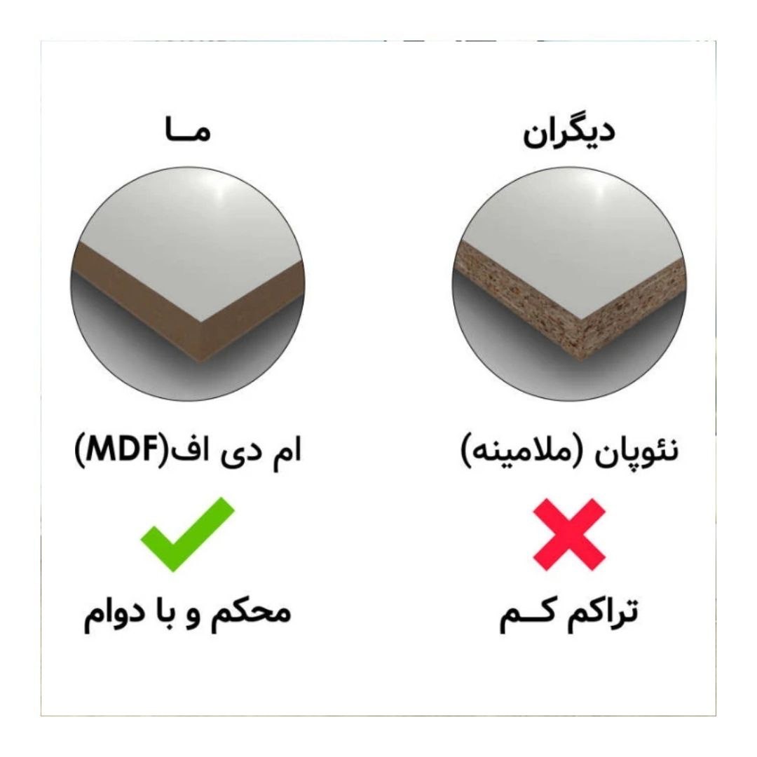 میز اداری و کامپیوتر مدل mze16